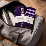 The Stripe Sock - Midnight Lavender