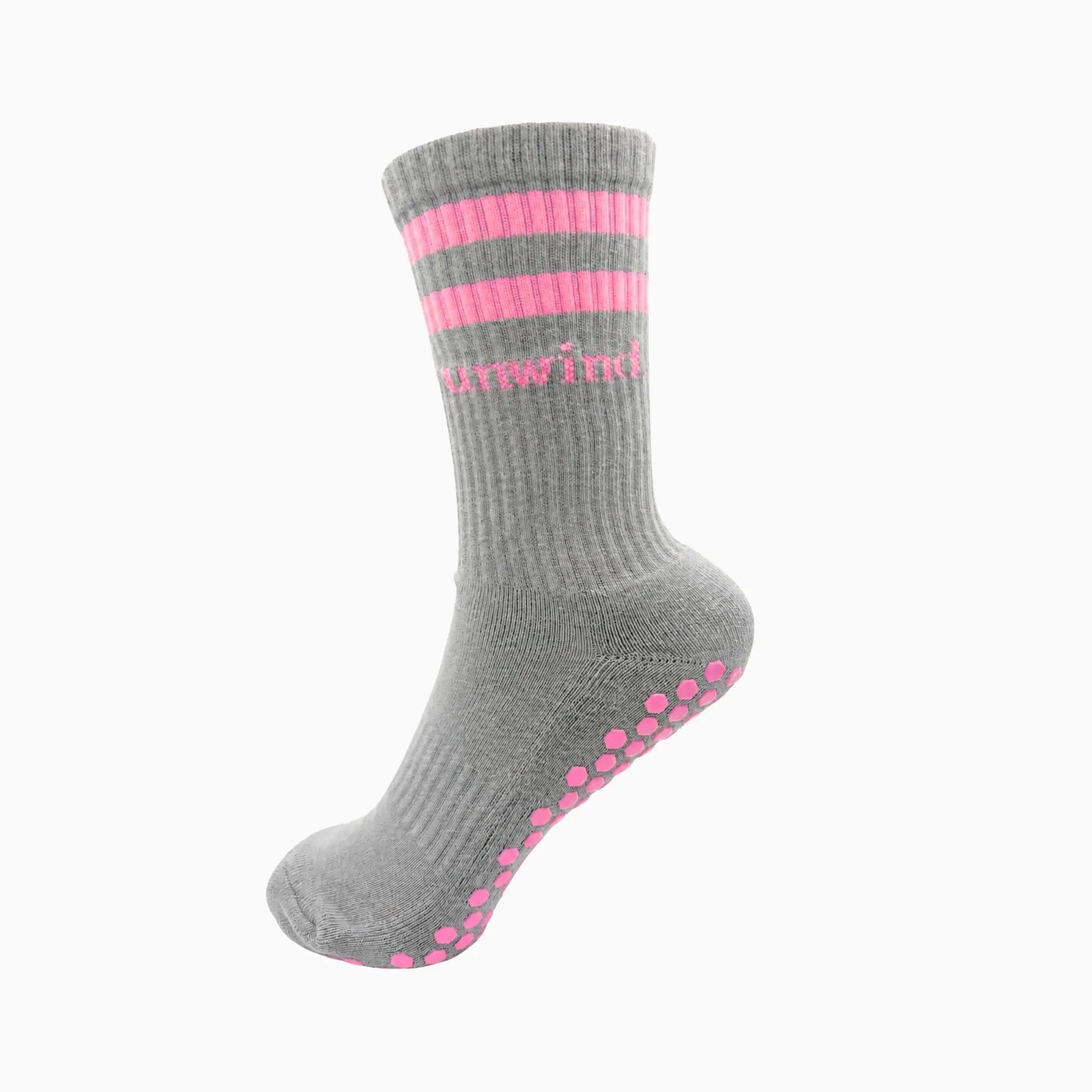 The Stripe Sock - Soft Slate