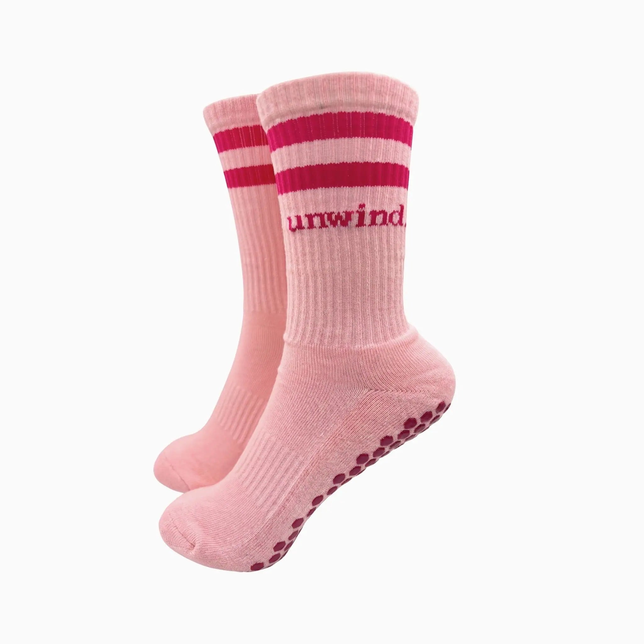 The Stripe Sock - Vintage Berry