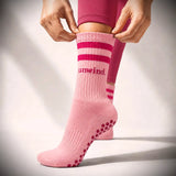 The Stripe Sock - Vintage Berry
