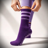 The Stripe Sock - Midnight Lavender