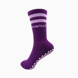 The Stripe Sock - Midnight Lavender