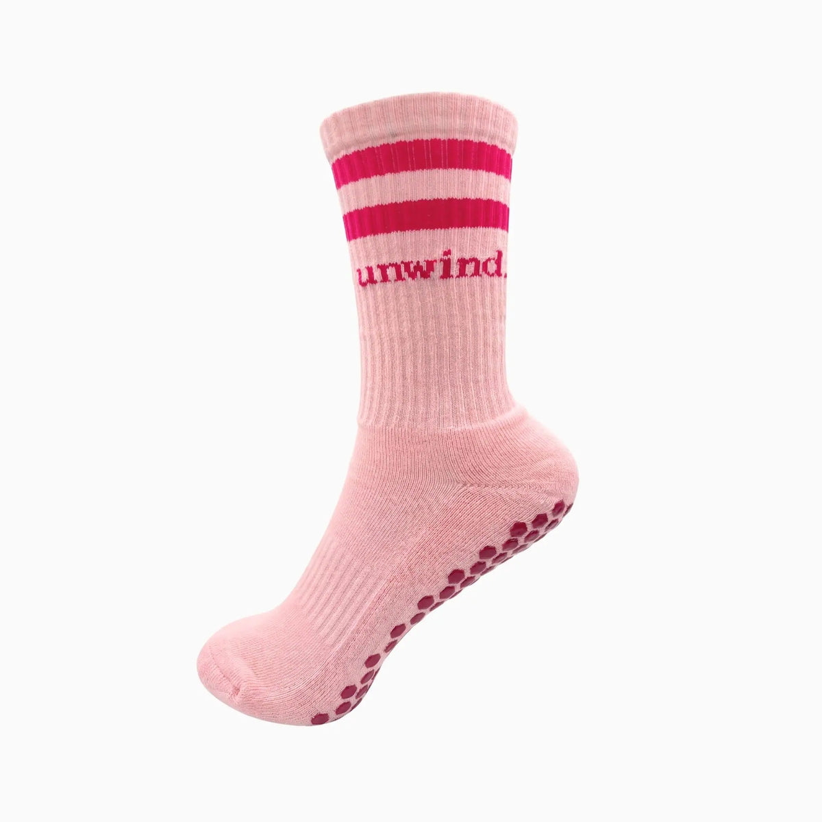 The Stripe Sock - Vintage Berry