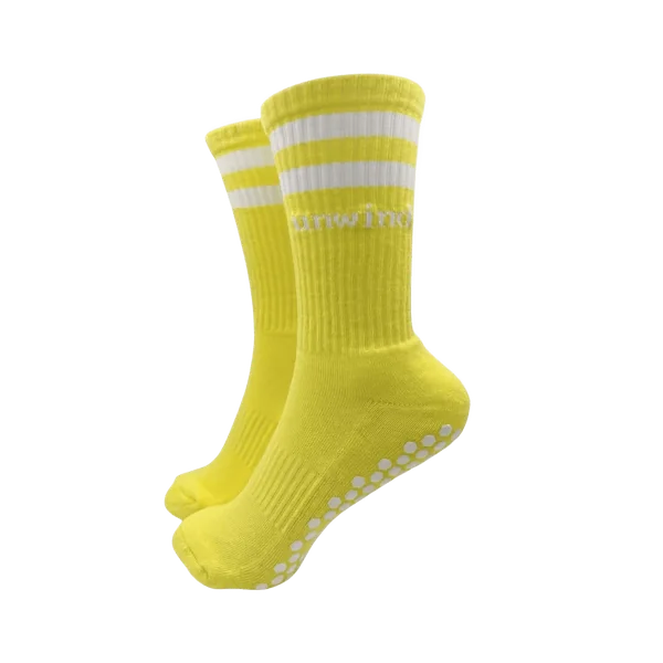 The Stripe Sock - Citrus Poppy