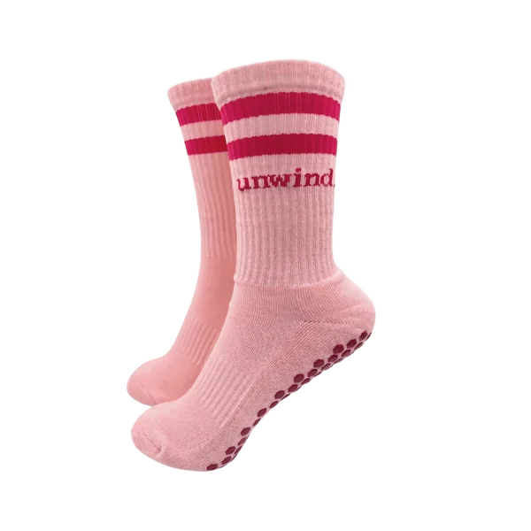 The Stripe Sock - Vintage Berry
